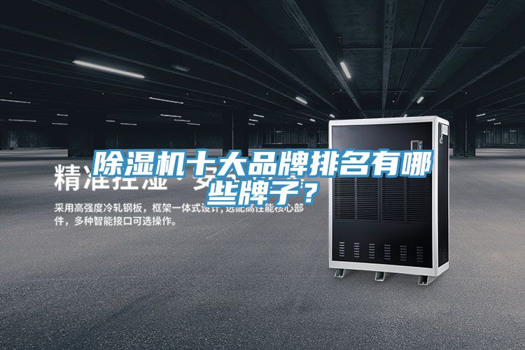 除湿机十大品牌排名有哪些牌子？
