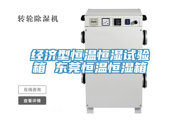 经济型恒温恒湿试验箱 东莞恒温恒湿箱