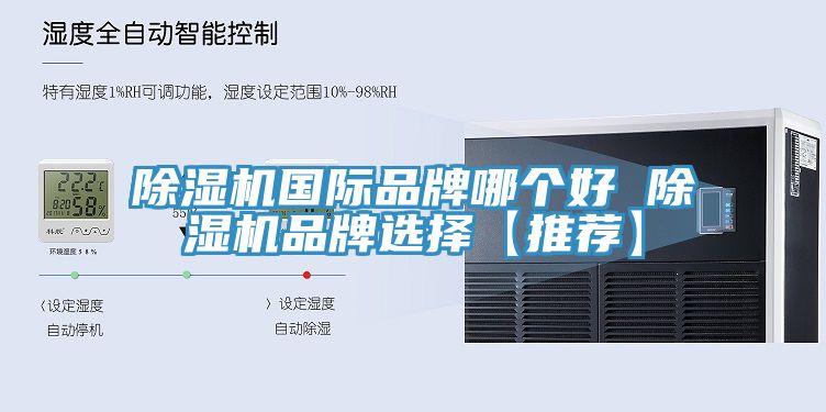 除湿机国际品牌哪个好 除湿机品牌选择【推荐】