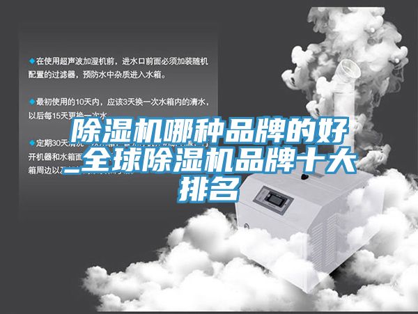 除湿机哪种品牌的好_全球除湿机品牌十大排名
