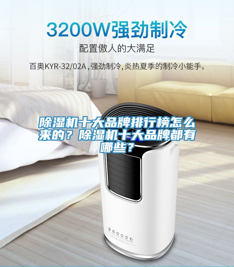 除湿机十大品牌排行榜怎么来的？除湿机十大品牌都有哪些？