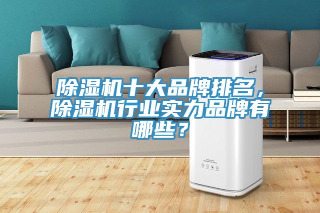 除湿机十大品牌排名，除湿机行业实力品牌有哪些？