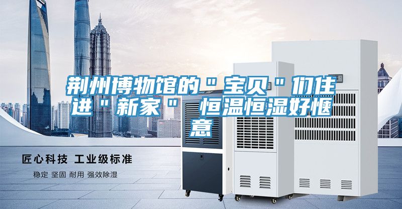 荆州博物馆的＂宝贝＂们住进＂新家＂ 恒温恒湿好惬意
