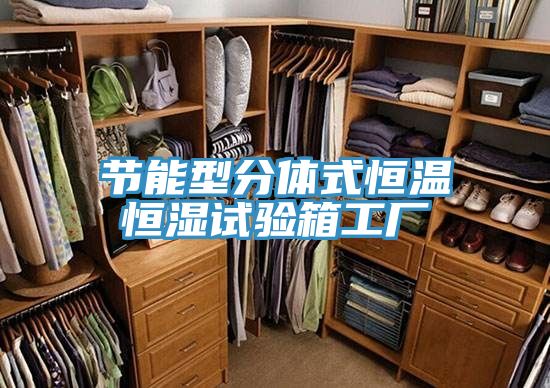 节能型分体式恒温恒湿试验箱工厂
