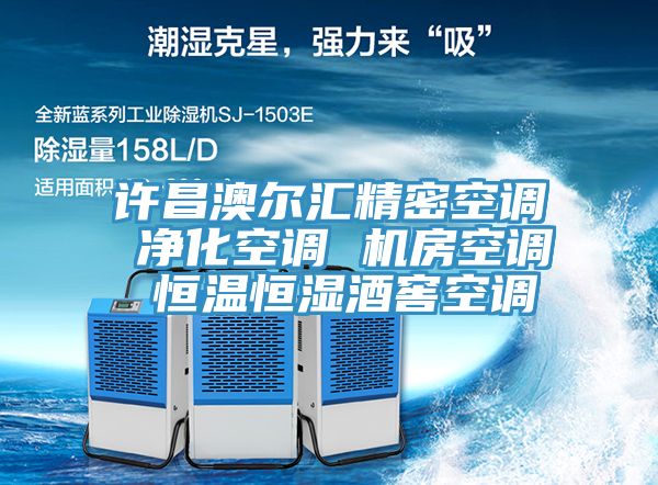 许昌澳尔汇精密空调 净化空调 机房空调 恒温恒湿酒窖空调