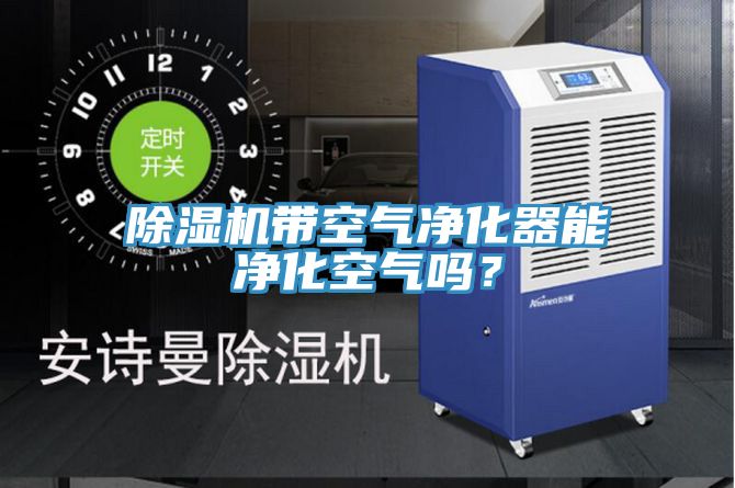 除湿机带空气净化器能净化空气吗？