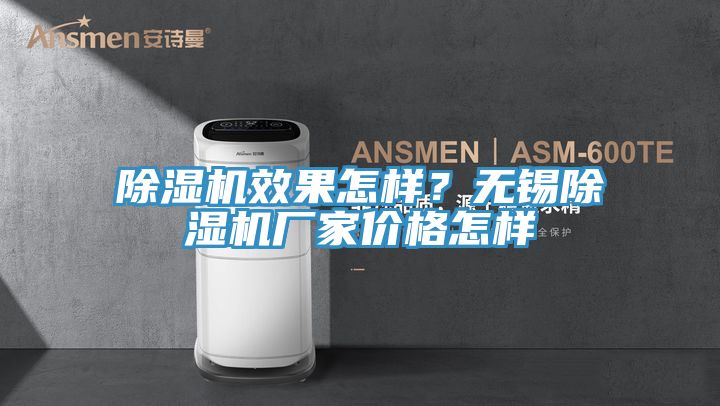 除湿机效果怎样？无锡除湿机厂家价格怎样