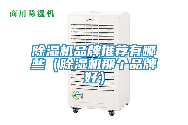 除湿机品牌推荐有哪些（除湿机那个品牌好）