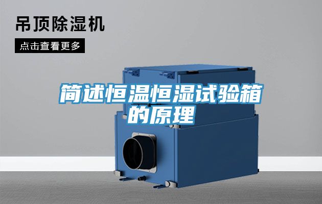 简述恒温恒湿试验箱的原理