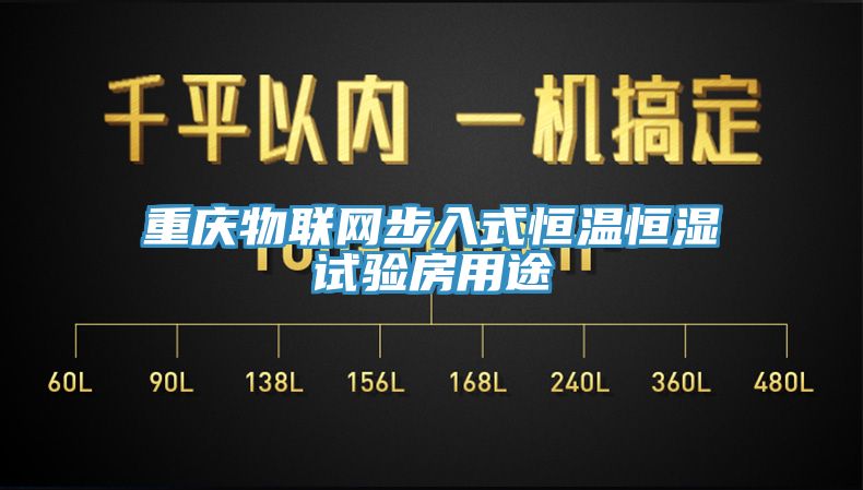 重庆物联网步入式恒温恒湿试验房用途