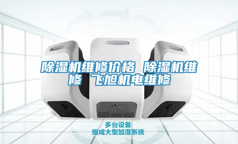 除湿机维修价格 除湿机维修 飞旭机电维修