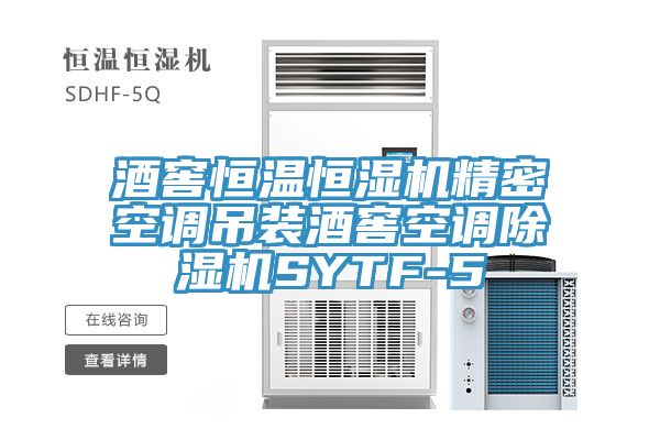 酒窖恒温恒湿机精密空调吊装酒窖空调除湿机SYTF-5