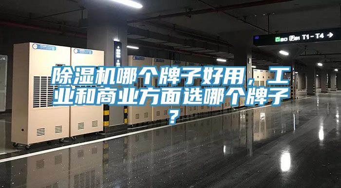 除湿机哪个牌子好用，工业和商业方面选哪个牌子？