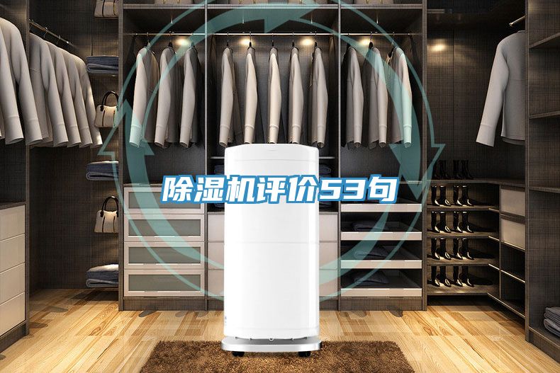 除湿机评价53句