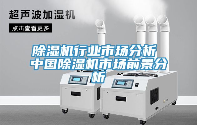 除湿机行业市场分析 中国除湿机市场前景分析
