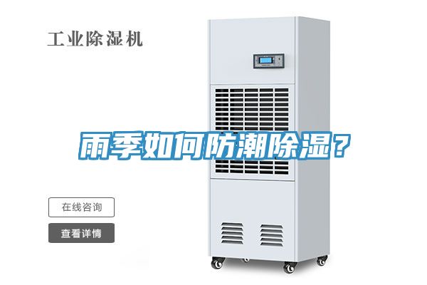 雨季如何防潮除湿？