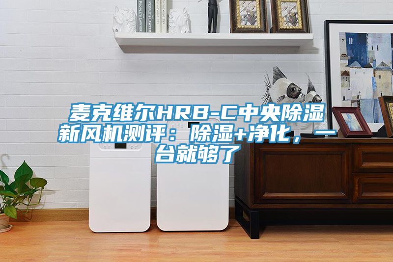 麦克维尔HRB-C中央除湿新风机测评：除湿+净化，一台就够了
