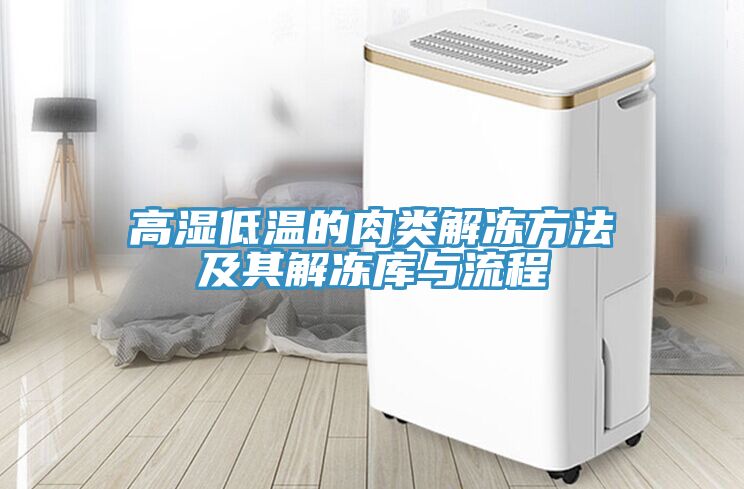 高湿低温的肉类解冻方法及其解冻库与流程