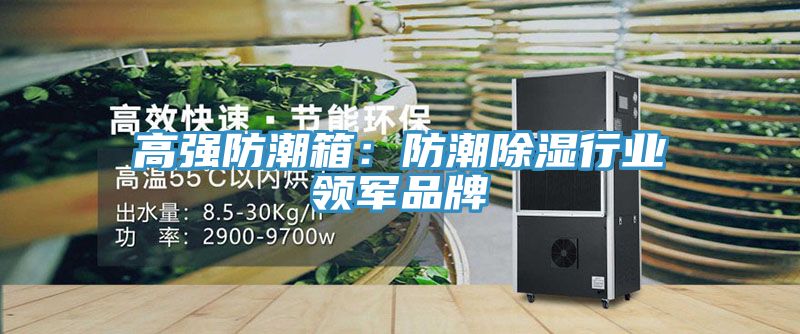 高强防潮箱：防潮除湿行业领军品牌