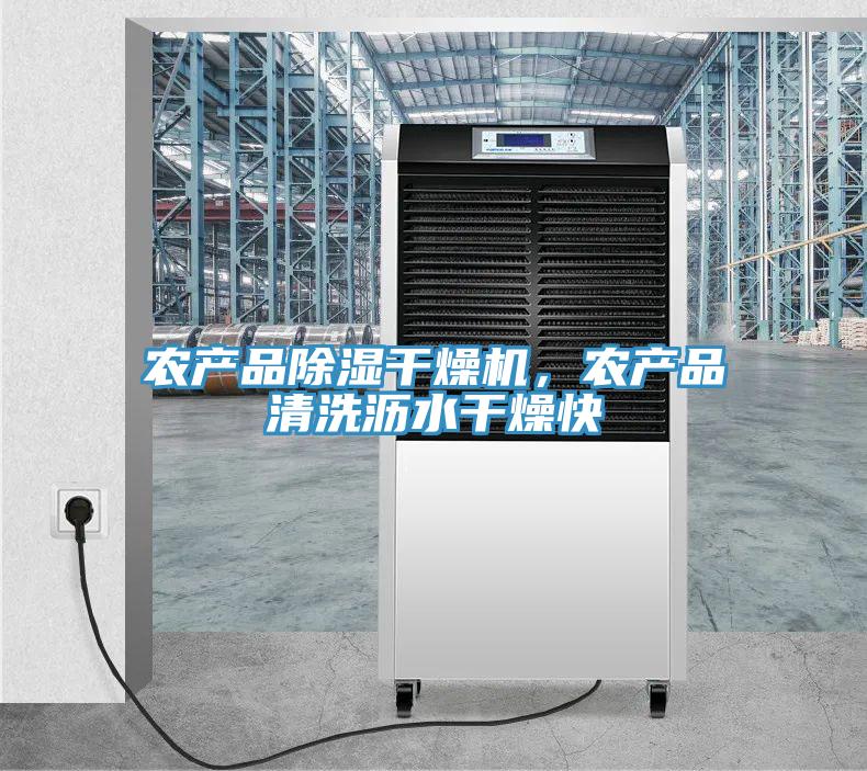 农产品除湿干燥机，农产品清洗沥水干燥快