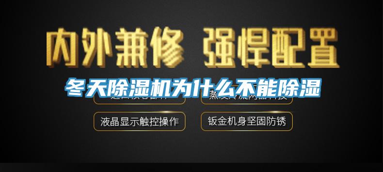 冬天除湿机为什么不能除湿
