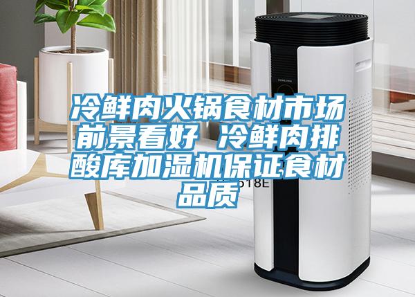 冷鲜肉火锅食材市场前景看好 冷鲜肉排酸库加湿机保证食材品质