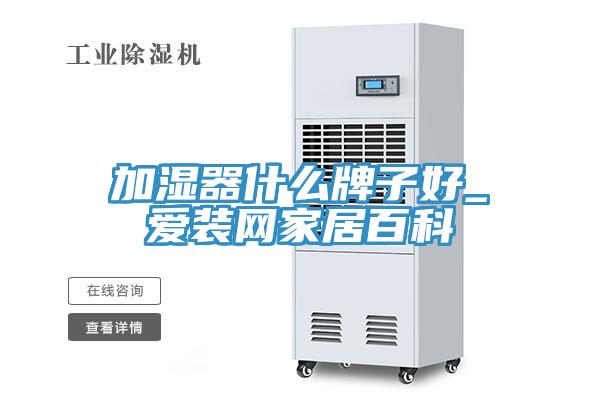加湿器什么牌子好_爱装网家居百科