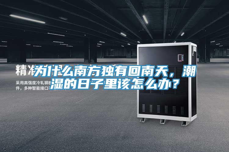 为什么南方独有回南天，潮湿的日子里该怎么办？