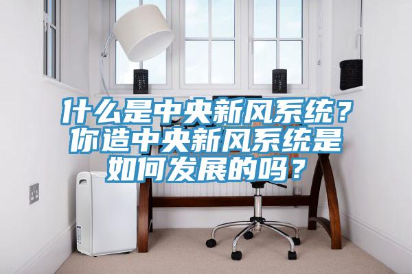 什么是中央新风系统？你造中央新风系统是如何发展的吗？