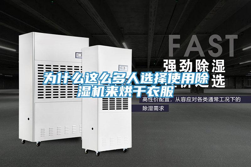 为什么这么多人选择使用除湿机来烘干衣服