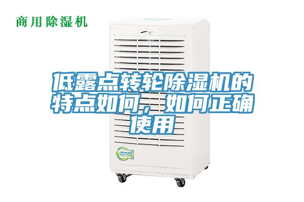 低露点转轮除湿机的特点如何，如何正确使用