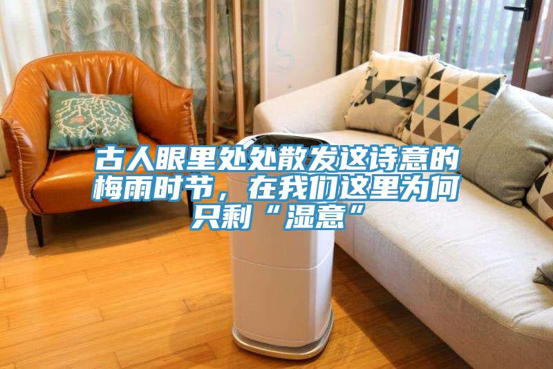 古人眼里处处散发这诗意的梅雨时节，在我们这里为何只剩“湿意”