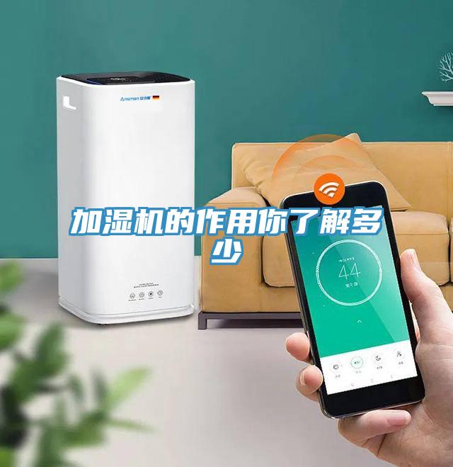 加湿机的作用你了解多少