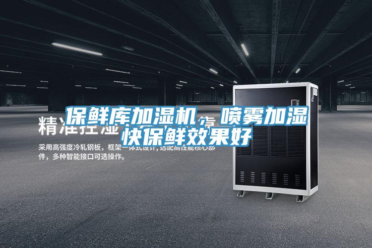 保鲜库加湿机，喷雾加湿快保鲜效果好