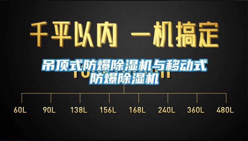 吊顶式防爆除湿机与移动式防爆除湿机