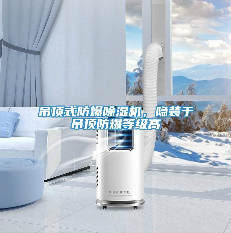 吊顶式防爆除湿机，隐装于吊顶防爆等级高