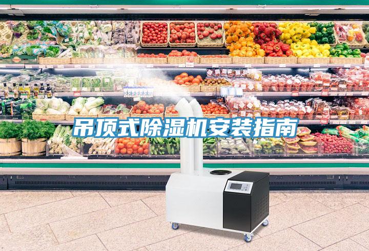 吊顶式除湿机安装指南