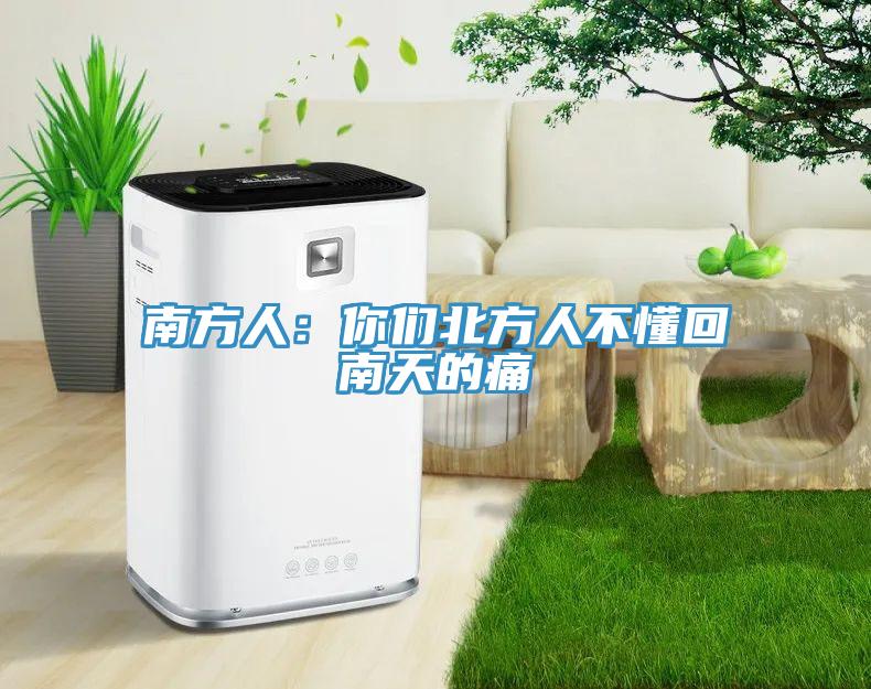 南方人：你们北方人不懂回南天的痛