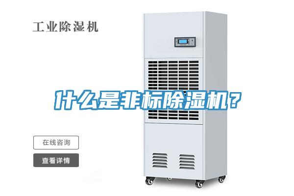 什么是非标除湿机？