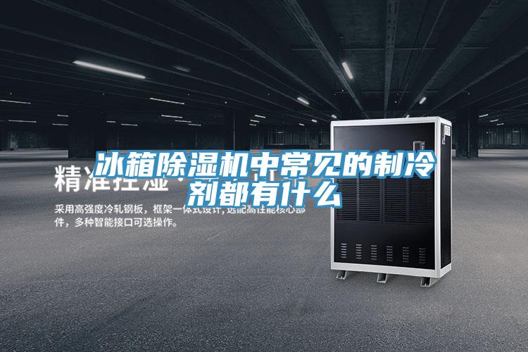 冰箱除湿机中常见的制冷剂都有什么