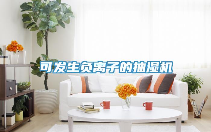 可发生负离子的抽湿机