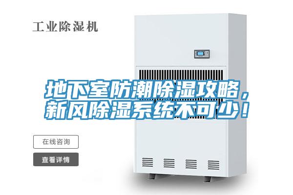 地下室防潮除湿攻略，新风除湿系统不可少！