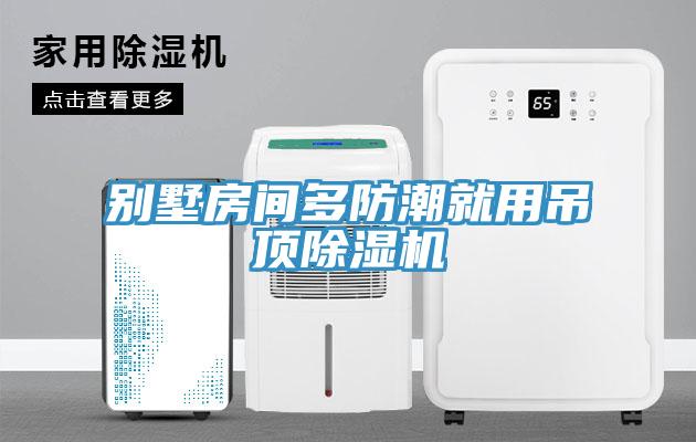别墅房间多防潮就用吊顶除湿机