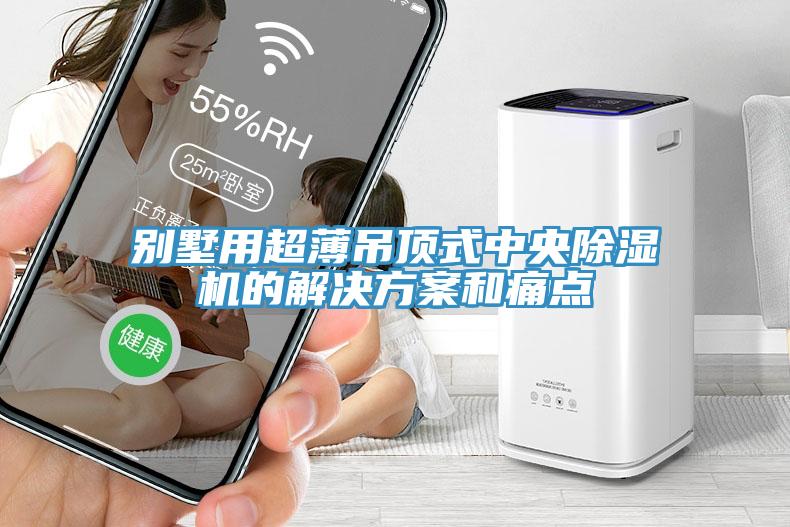 别墅用超薄吊顶式中央除湿机的解决方案和痛点