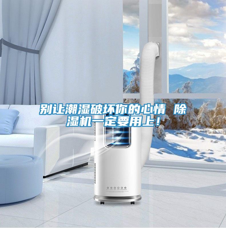 别让潮湿破坏你的心情 除湿机一定要用上！