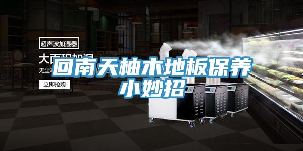 回南天柚木地板保养小妙招
