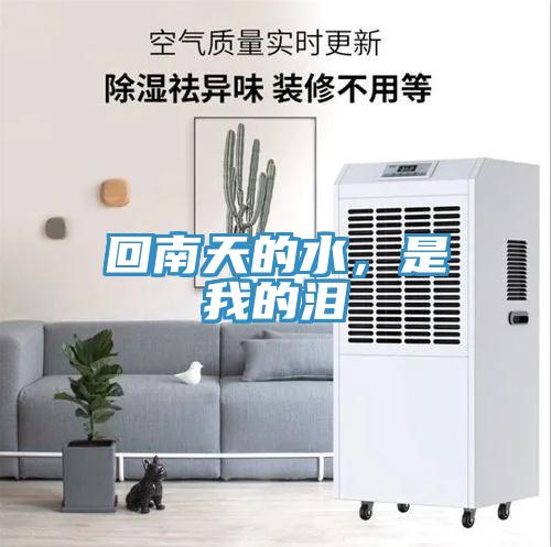 回南天的水，是我的泪